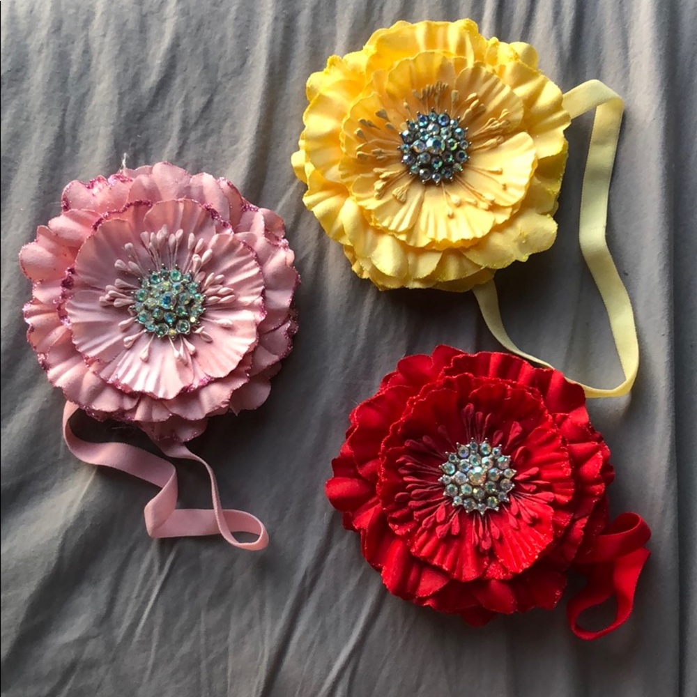 Three Tieks flowers
